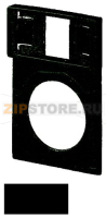 Держатель шильдика знак, пустой, черный, с инд. надписью Eaton Q25TS-01