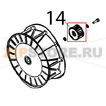Fan Angelo Po FX101E1 Fan Angelo Po FX101E1Запчасть на деталировке под номером: 14