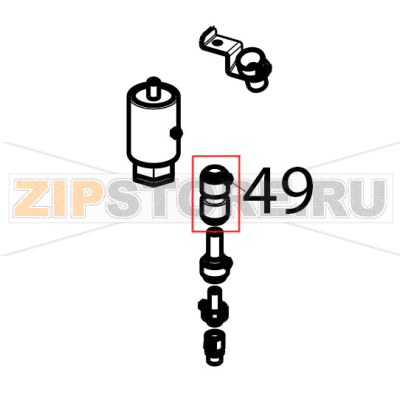 Pipe D.10 Tecnoinox GFB10DS Pipe D.10 Tecnoinox GFB10DSЗапчасть на деталировке под номером: 49