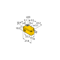 Датчик индуктивный Turck BI2-Q10S-Y1X