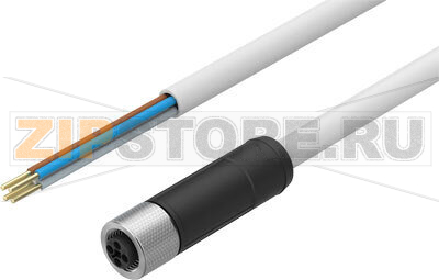 Кабель соединительный 5 м Festo NEBL-T12G4-E-5-N-LE4 