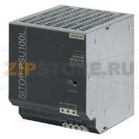 SITOP PSU100L 24 V/20 A, стабилизированный блок питания. Вход: ~100-240 В, выход: =24 В/20 A Siemens 6EP1336-1LB00