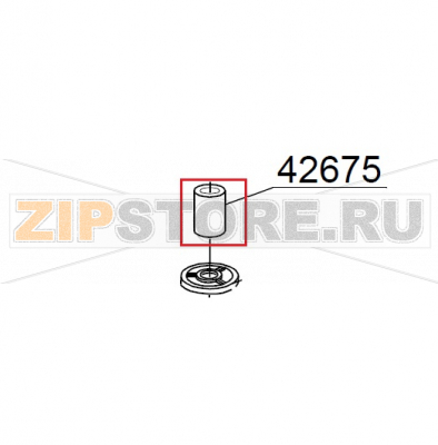 Ø16x27,5 rotor axle DIHR GS 40 Ø16x27,5 rotor axle DIHR GS 40Запчасть на деталировке под номером: 42675Название запчасти на английском языке: Ø16x27,5 rotor axle DIHR GS 40