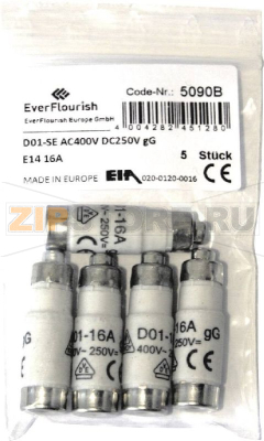 Предохранитель Neozed D01, 16 А, 5 шт GAO 629251 
