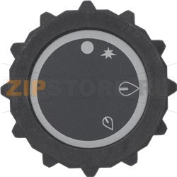 ЧЕРНАЯ РУЧКА Ø 57 ММ С ШЕЛКОТРАФАРЕТНОЙ ПЕЧАТЬЮ 