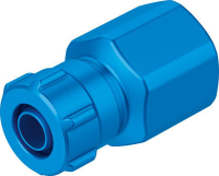 Штуцер резьбовой с накидной гайкой Festo ACK-1/4-PK-4