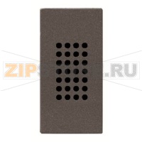 Механизм зуммера, одномодульный, антрацитовый ABB 2CLA211900N1801