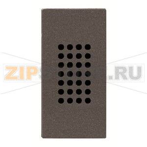 Механизм зуммера, одномодульный, антрацитовый ABB 2CLA211900N1801 