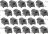 RUBBER PIECE FOR GRID 20 PZS ELECTROLUX