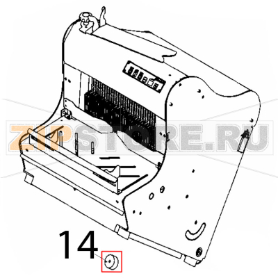 Supports Rollmatic CP 42 Supports Rollmatic CP 42Запчасть на деталировке под номером: 14