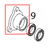 Pulley support Rollmatic CP 52