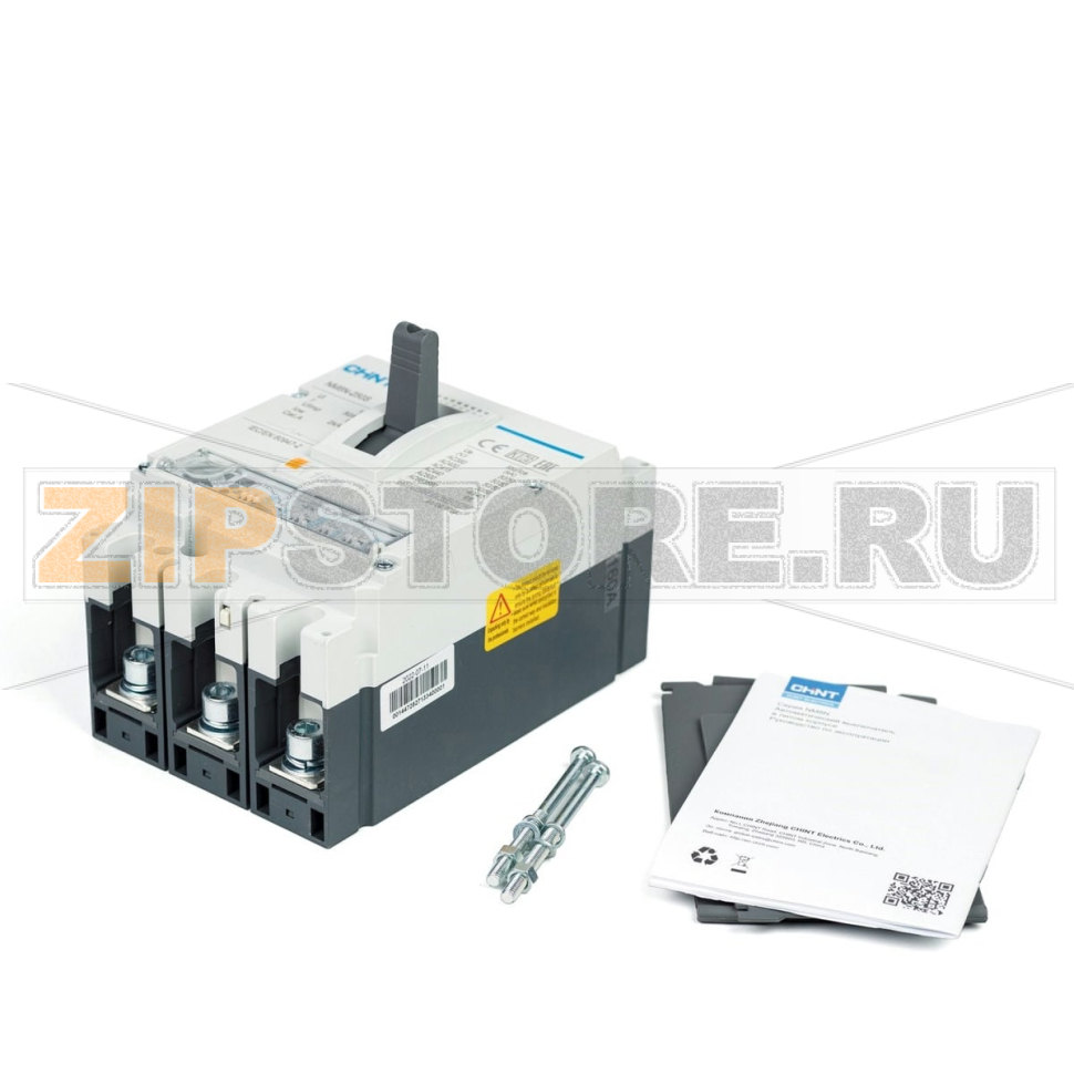Выключатель автоматический 100 А, 150 кА, 3 полюса Chint NM8N-250R 