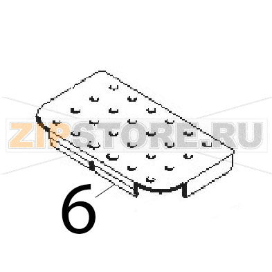 Piano t/pieno Angelo Po 1G1CP2G Piano t/pieno Angelo Po 1G1CP2GЗапчасть на деталировке под номером: 6