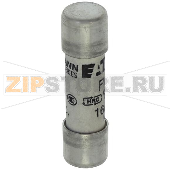 Предохранитель, 16 A, AC 600 В, 200 кА, 10x38 мм, aR, UL Eaton 16AMP 600V AC FERRULE 10x38MM 