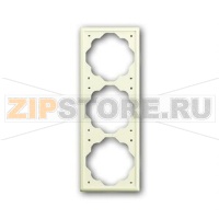 Рамка трехместная, слоновая кость ABB 2CKA001754A4314