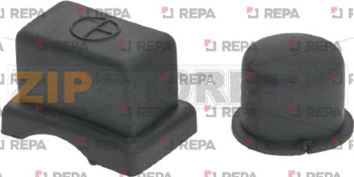 НАБОР ЧЕРНЫХ ЗАЩИТНЫХ КОЛПАЧКОВ КНОПКИ 