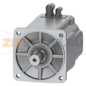 SIMOTICS S-1FK2 CT Серводвигатель М0 = 30 Нм; PN = 4,5 кВт при нн = 1500 оборотов в минуту (380-480); PN = 2,5 кВт при 750 = нн оборотов в минуту (200-240 В); С удерживающим тормозом; Степень защиты IP65; Вал D38x80 мм с шпонкой; Абсолютный датчик 22-бит 