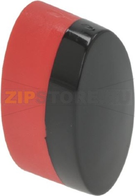 КНОПКА ПЕРЕКЛЮЧАТЕЛЯ ОВАЛЬНАЯ 21X11 ММ ЧЕРНАЯ/ОРАНЖ 