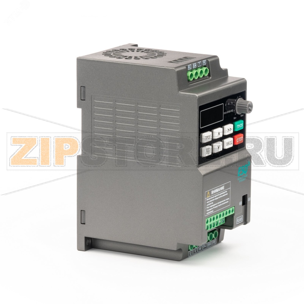 Преобразователь частоты 1.5 кВт, 220 В, 0-599 Гц, IP20 ESQ 08.04.304419 