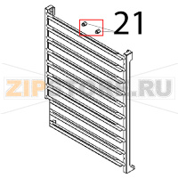 Perno M6 porta/vassoi Angelo Po FX101G2