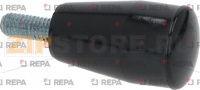 HANDLE BLACK ø 20x35 mm PIN M6