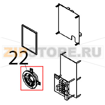 Gr. cassa altoparlante Angelo Po FX201G3 Gr. cassa altoparlante Angelo Po FX201G3Запчасть на деталировке под номером: 22