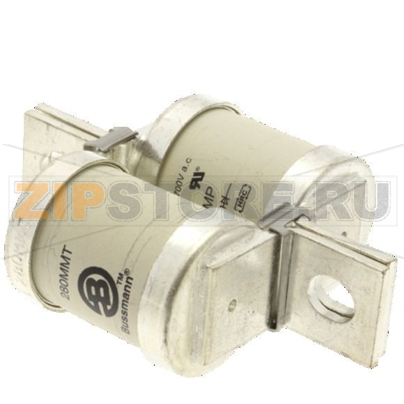 Предохранитель, 280 A, AC 690 В, DC 350 В, 200 кА, BS88, 83x113 мм, aR, BS Eaton 280A 690V AC TYP 