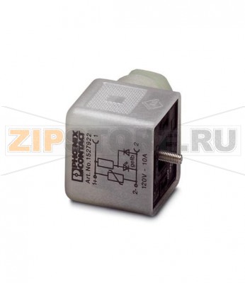 Штекерный модуль для электромагнитного клапана Phoenix Contact SACC-V-3CON-PG9/A-1L-SV 120V 3-полюсн., Штекер типа А для электромагнитного клапана, с помощью 1 светодиод, подключение с помощью Варистор, Винтовые зажимы, Резьбовой кабельный разъем Pg9, Наружный диаметр кабеля 6 мм . 8 мм.Минимальный заказ: 1 шт.Упаковка: 1 шт.