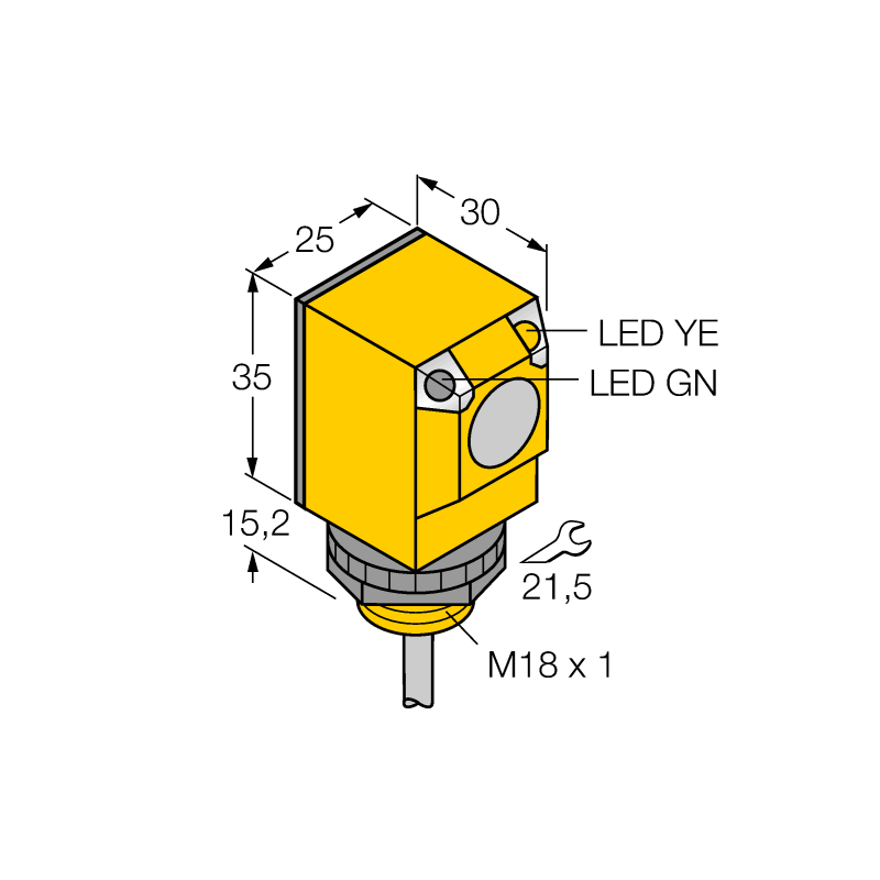 Датчик фотоэлектрический Turck Q256E 