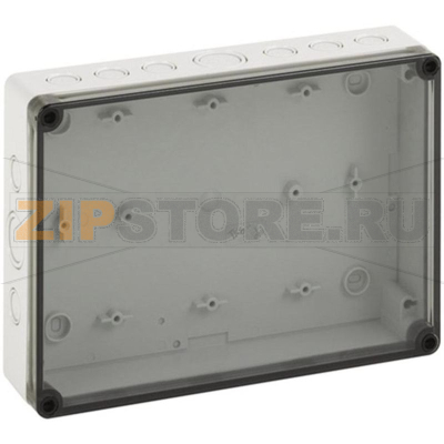 Корпус 180x254x63 мм, материал: поликарбонат, серый, 1 шт Spelsberg TK PC 2518-6F-tm 