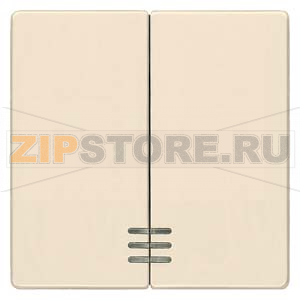 DELTA I-SYSTEM ЭЛЕКТРИЧЕСКИЙ БЕЛЫЙ ВЫКЛЮЧАТЕЛЬ 2 КЛАВИШИ С ОКНОМ 55X55MM Siemens 5TG6274 