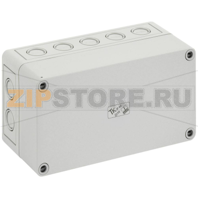 Корпус 180x94x81 мм, материал: полистирол, серый, 1 шт Spelsberg TK PS 1809-8-m 