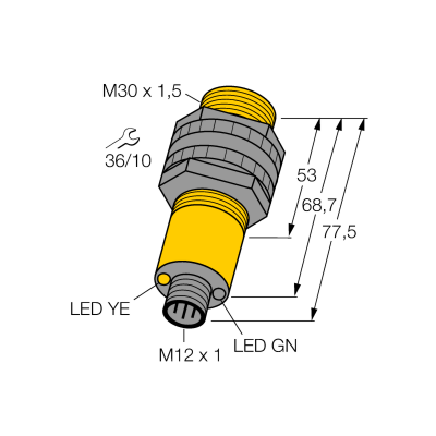 Датчик фотоэлектрический Turck S30SP6FF400Q 