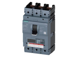 Автоматический выключатель 3VA6 UL frame 400 breaking capacity class M 35kA @ 480V 3-pole, line protection ETU556, LSI, In=400A overload protection ir=160A ...400A short circuit protection Isd=0,6..10x In, iI=1,5..10x In neutral protection optional with e