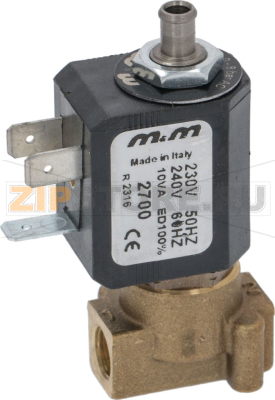 ЭЛЕКТРОМАГНИТНЫЙ КЛАПАН M&amp;M 3-Х ХОДОВОЙ 230V 50ГЦ 10VA 