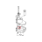 Sling plate hub Robot Coupe CL 25