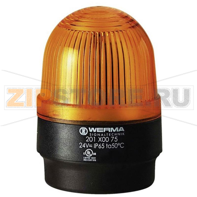 Лампа сигнальная 230 В, желтая Werma 202.300.68 