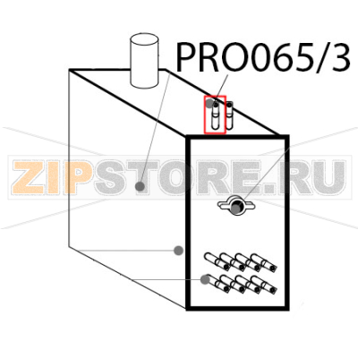 Probe 180 mm Gierre FEV 64M Probe 180 mm Gierre FEV 64MЗапчасть на деталировке под номером: PRO065/3