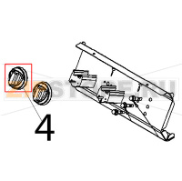 Knob water load Angelo Po 091CP1E
