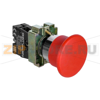 Кнопка управления, 1НЗ, IP40, без подсветки, красная Chint NP2-BC42 