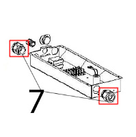 Cable clamp Ø: 16 Angelo Po DA51