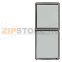 DELTA FLACHE ВЫКЛЮЧАТЕЛЬ КОМБИНИРОВАННЫЙ 10A DC/16А AC 250В НАВЕСНОГО МОНТАЖА IP44 С ЗАЩИТОЙ ОТ БРЫЗГ ДЛЯ ВКЛ/ВЫКЛ ИЗ 2-Х МЕСТ 1 КЛАВИША+РОЗЕТКА С ЗАЩИТНЫМ КОНТАКТОМ С ВИНТОВЫМ ПОДСОЕДИНЕНИЕМ Siemens 5TA4816