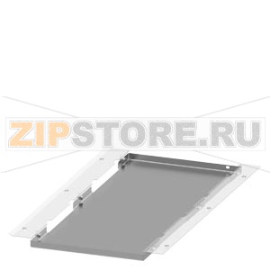 SIVACON S4 Base plate HSS bottom Degree of protection up to IP20 Closed Width 400 mm Depth 800 mm Siemens 8PQ2304-8BA05 