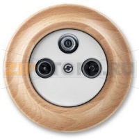 Розетка TV-R-SAT ABB 2CHK080403C4050