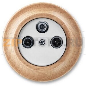 Розетка TV-R-SAT ABB 2CHK080403C4050 