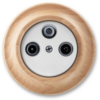 Розетка TV-R-SAT ABB 2CHK080403C4050