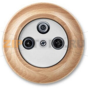 Розетка TV-R-SAT ABB 2CHK080403C4050 