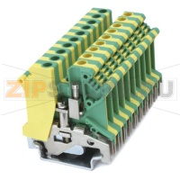 Клемма универсальная, заземляющая, желто-зеленая CHIKU RUSLKG 5N