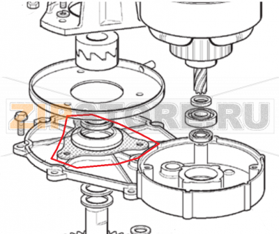 Dichtung von s.n. 03995 Scotsman AF 200  Dichtung von s.n. 03995 Scotsman AF 200Запчасть на 