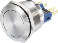 Кнопка 250 В/AC, 3 А, 1 x вкл/вкл, без фиксации, 1 шт TRU Components GQ22-11/S